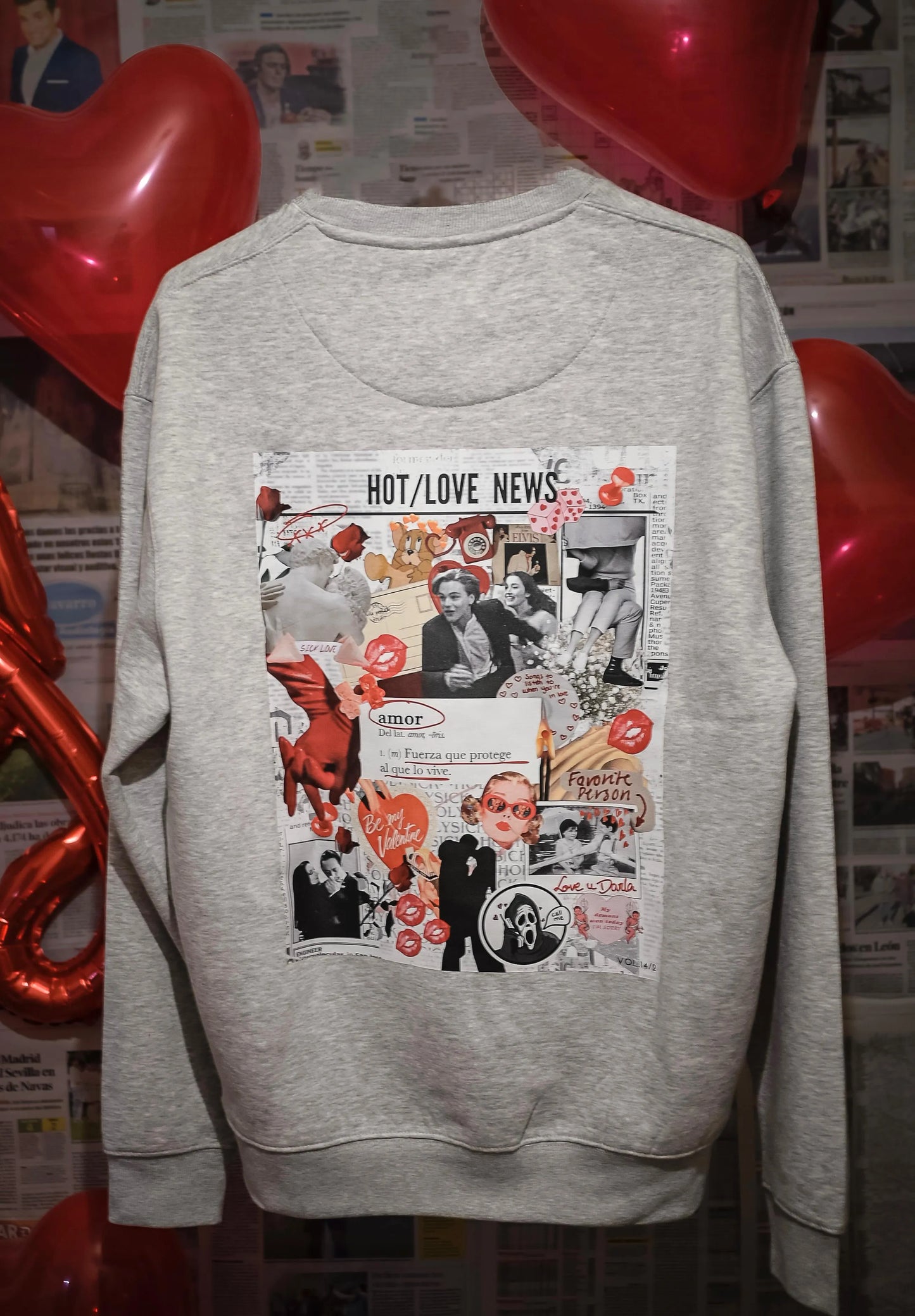 Sudadera especial San Valentín