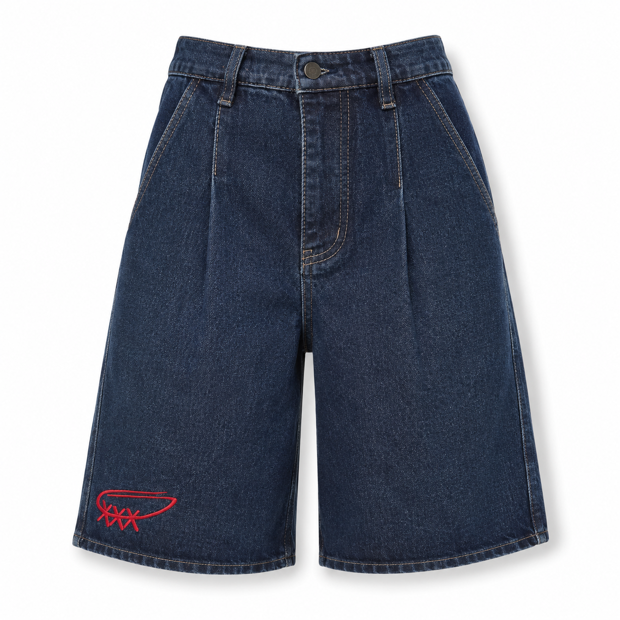 HLY SCK DENIM BERMUDA