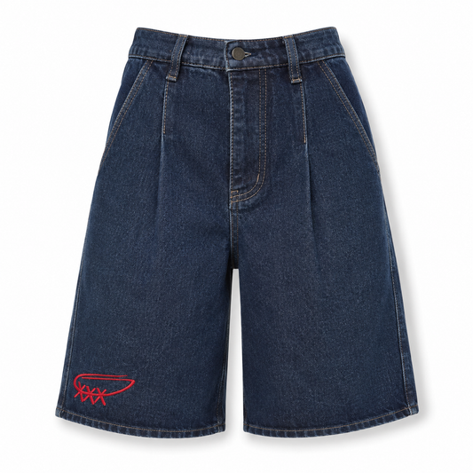 HLY SCK DENIM BERMUDA