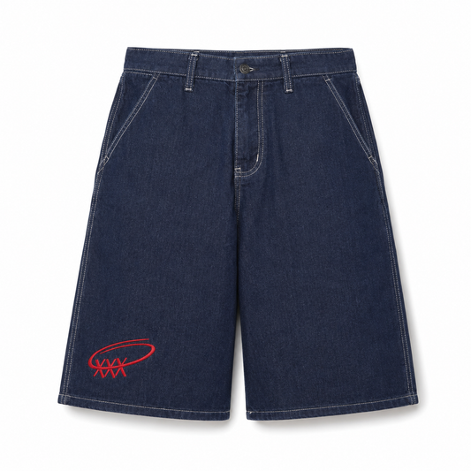 HLY SCK DENIM BERMUDA